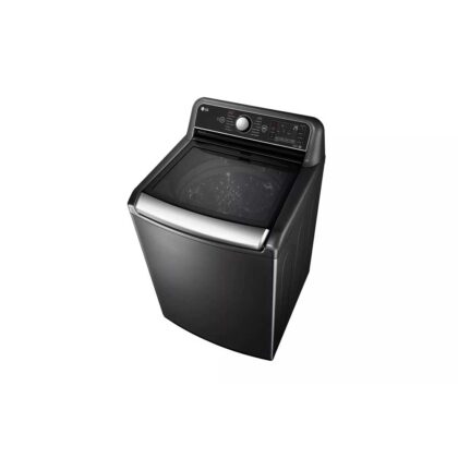 5.5 cu. ft. Mega Capacity Top Load Washer with Impeller in Black Steel