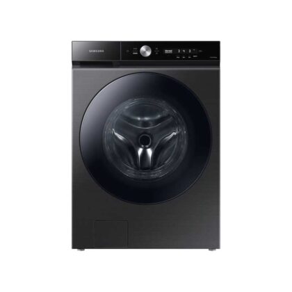 Bespoke 5.3 cu. ft. Ultra Capacity Front Load Washer with Super Speed Wash and AI Smart Dial in Brushed Black