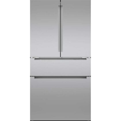 800 Series French Door Bottom Mount Refrigerator 36'' Stainless steel (with anti-fingerprint)
