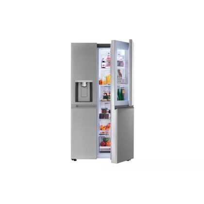 27 cu. ft. 36-inch Wide Side-by-Side Refrigerator - Stainless Steel