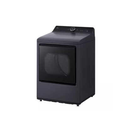7.3 cu. ft. Ultra Large Capacity Rear Control Electric Dryer with LG EasyLoad Door, AI Sensing and TurboSteam