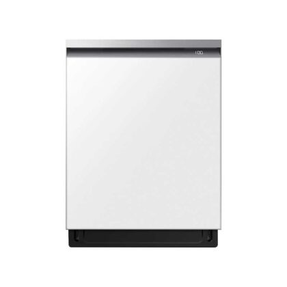 espoke AutoRelease Smart 42dBA Dishwasher with StormWash+™ and Smart Dry in White Glass