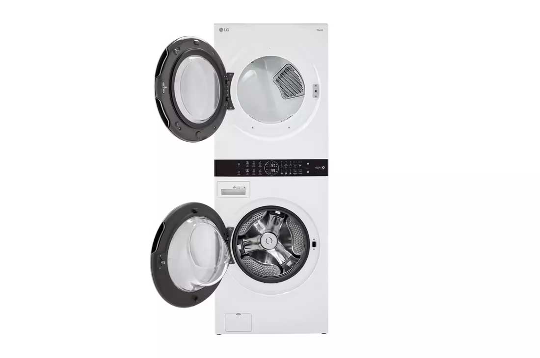 Single Unit Front Load LG WashTower with Center Control 4.5 cu. ft. Washer and 7.4 cu. ft. Electric Dryer - Image 4