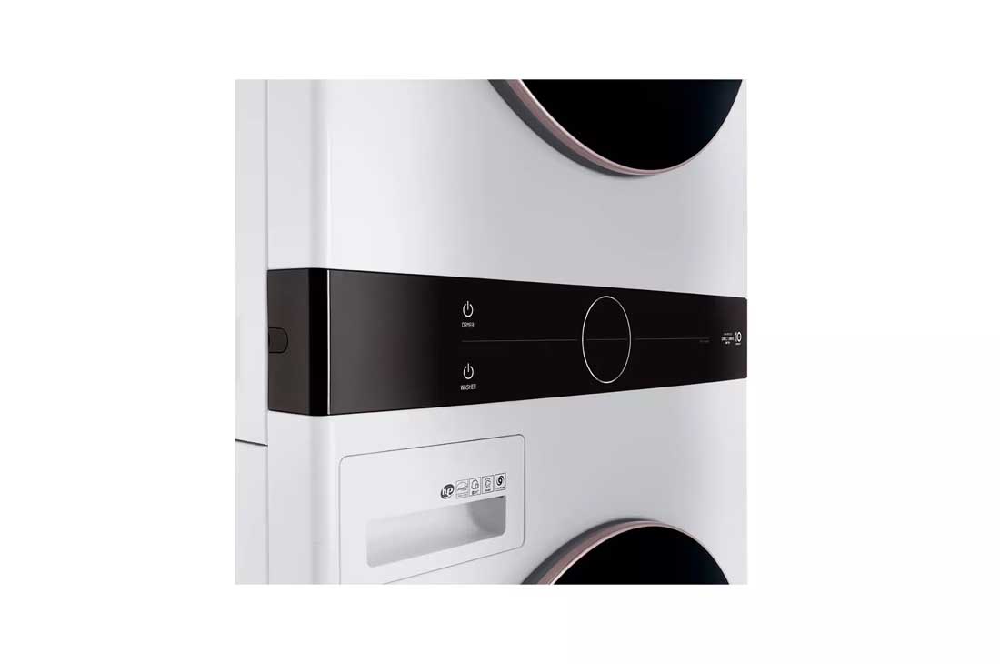 Single Unit Front Load LG WashTower with Center Control 4.5 cu. ft. Washer and 7.4 cu. ft. Electric Dryer - Image 6