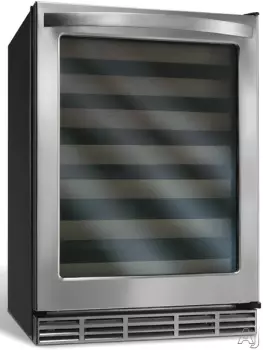 24" Wine Cooler, 48-Bottle, 7 Racks, Theatre Lighting, Electronic Controls, Star-K Certified