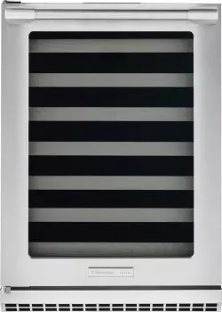 24" Wine Cooler, 48 Bottles, 7 Maple Racks, Custom Temp, ADA, Star-K Sabbath, Theater Lighting, Left Hinge.