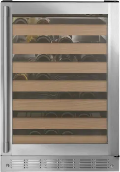 24" Wine Reserve, 57 Bottle Capacity, LED Lighting, Digital Controls, Reversible Door, Star-K Certified.