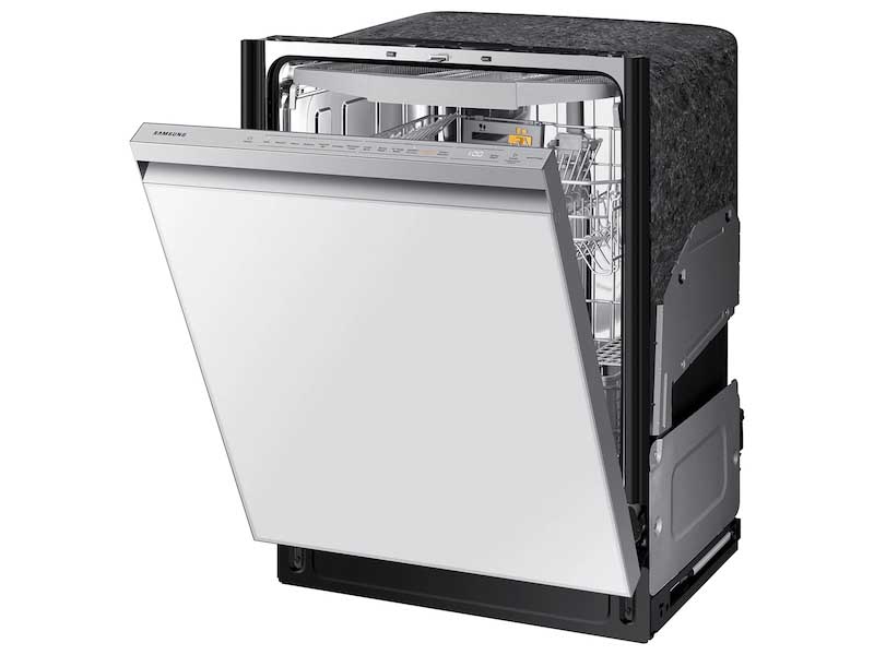 espoke AutoRelease Smart 42dBA Dishwasher with StormWash+™ and Smart Dry in White Glass - Image 3