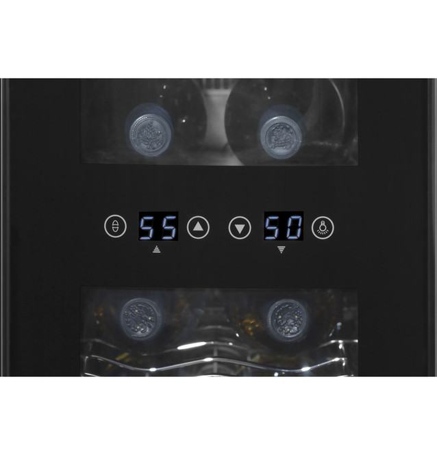 Haier HVTEC18DABS 18 bottles 18-Bottle Dual-Zone Thermoelectric Wine Cellar - photo 8