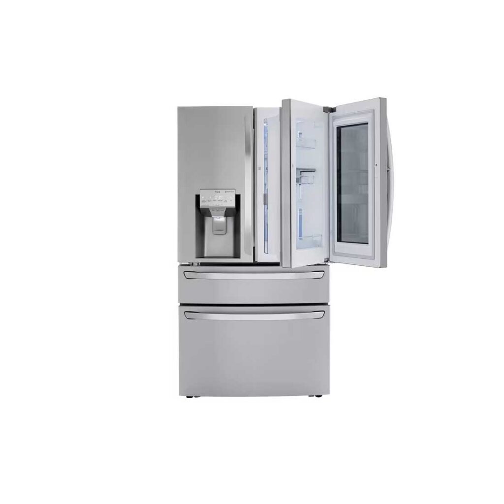 LG LRMVS3006S 30 cu. ft. (29.5 cu. ft. total) InstaView Door-in-Door French Door Refrigerator with Craft Ice
