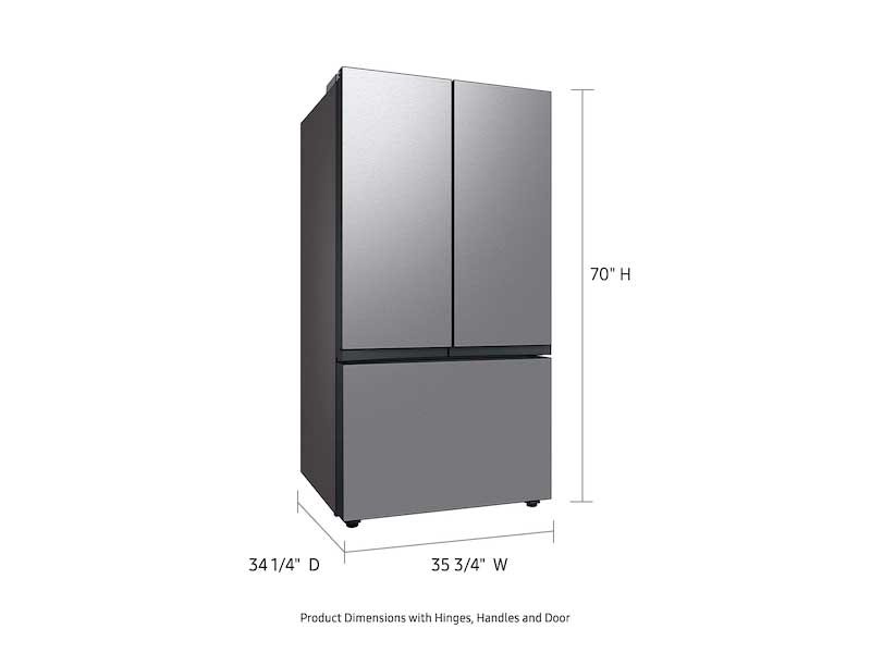 Samsung RF30BB6600QL 30.1 cu. ft. Bespoke 3-Door French Door Refrigerator - photo 2