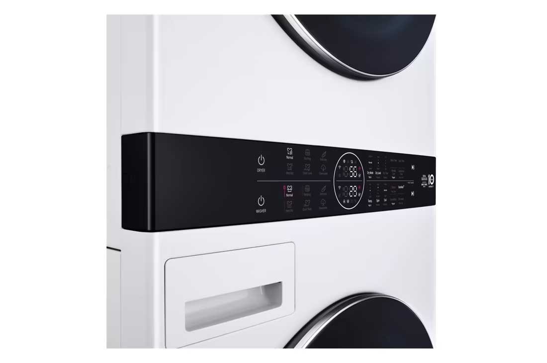 LG WKHC252HWA 5.0 cu. ft. washer / 7.8 cu. ft. dryer Single Unit WashTower with Center Control, Electric Ventless Heat Pump Dryer - photo 8