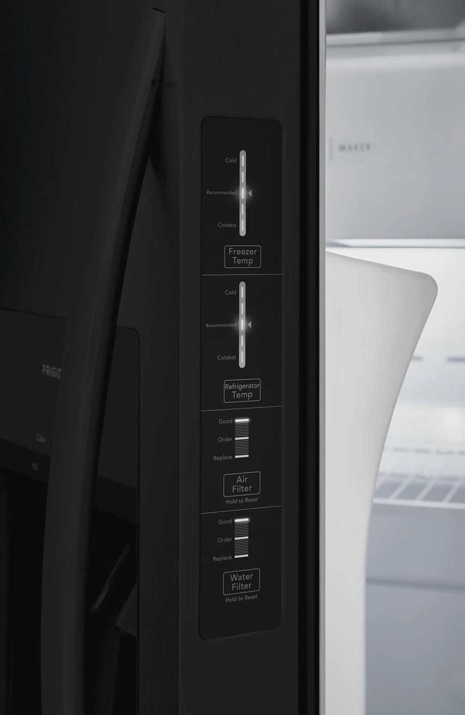 22 Cu. Ft. 33″ Standard-Depth Side-by-Side Refrigerator - photo 8