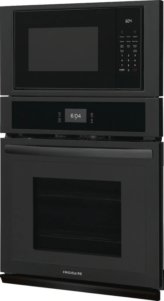 Frigidaire FCWM2727AB 3.8 cu. ft. oven + 1.6 cu. ft. microwave Electric Wall Oven and Microwave Combination