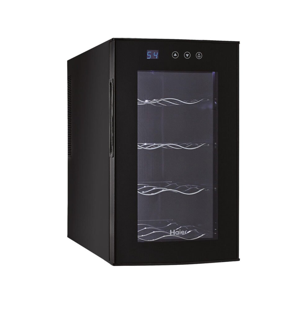 Haier HVTEC08ABS 8 bottles 8-Bottle Thermoelectric Wine Cellar