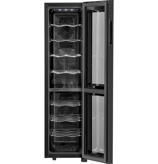 Haier HVTEC18DABS 18 bottles 18-Bottle Dual-Zone Thermoelectric Wine Cellar - photo 4