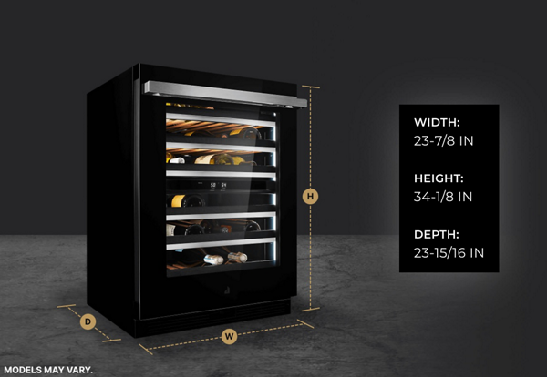 JennAir JUWFL242HM 45 bottles Built-In Undercounter Wine Cellar - photo 7