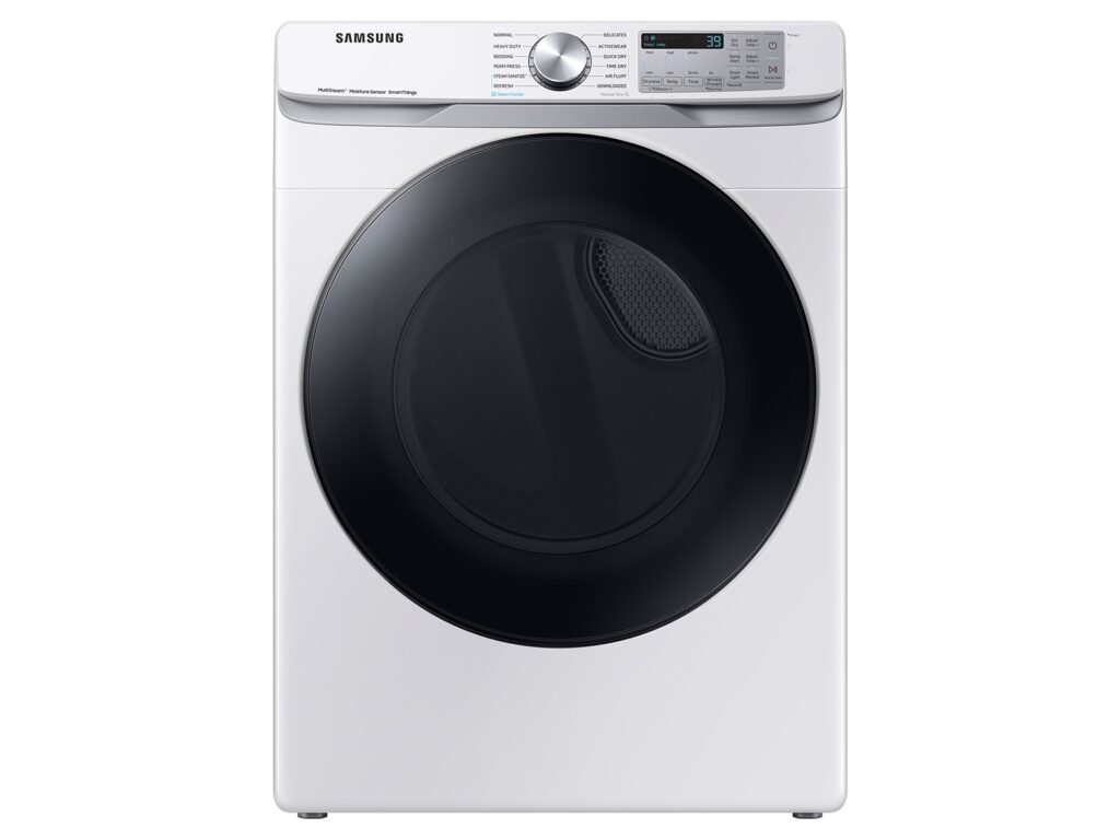 Samsung DVG45B6300W 7.5 cu. ft. Smart Gas Dryer with Steam Sanitize+ – Scratch & Dent