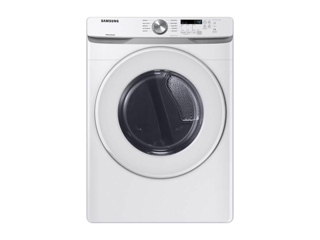 Samsung DVG45T6000W 7.5 cu. ft. Gas Dryer with Sensor Dry – Scratch & Dent