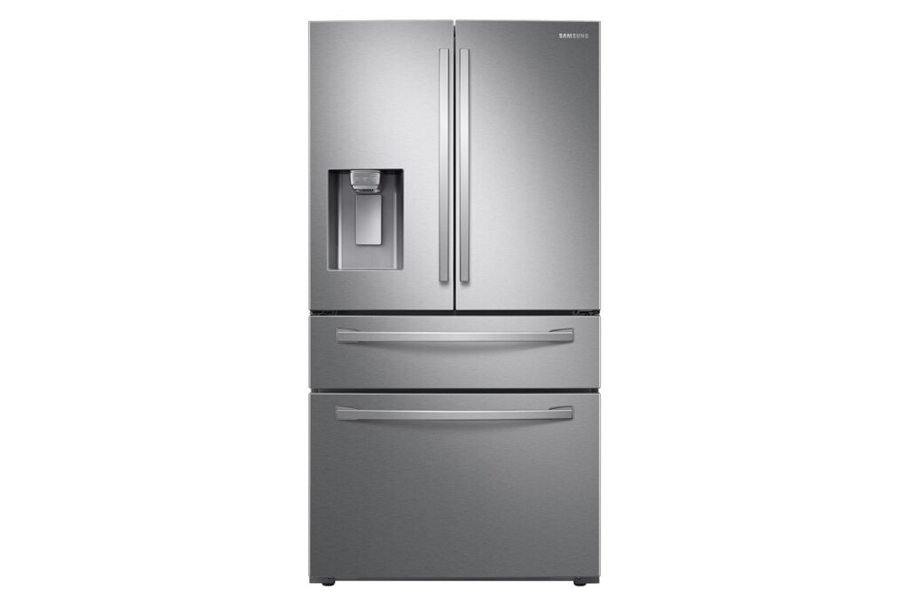 Samsung RF28R7201SR 28 cu. ft. 4-Door French Door Refrigerator with FlexZone Drawer – Scratch & Dent