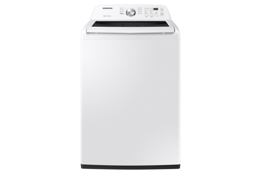 Samsung WA45T3200AW 4.5 cu. ft. Top Load Washer with Vibration Reduction Technology+ – Scratch & Dent